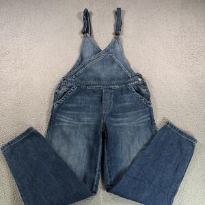 Free People Blue Denim Jeans Overalls